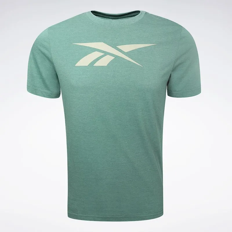 Camiseta Reebok Big Vector Masculina Verde - P
