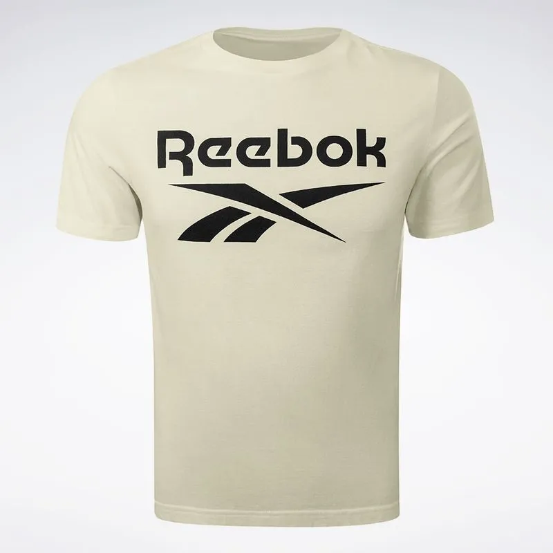 Camiseta Reebok Big Logo Masculina Cinza - P