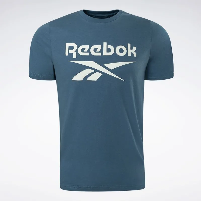 Camiseta Reebok Big Logo Masculina Azul - P
