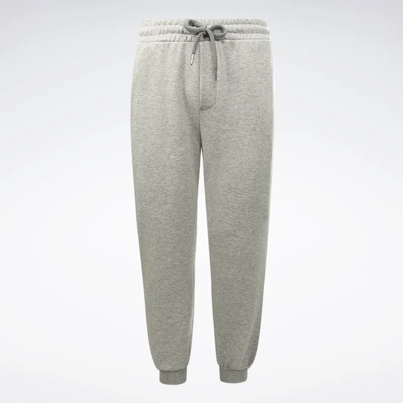 Calça Reebok Logo Masculina Cinza mescla - G