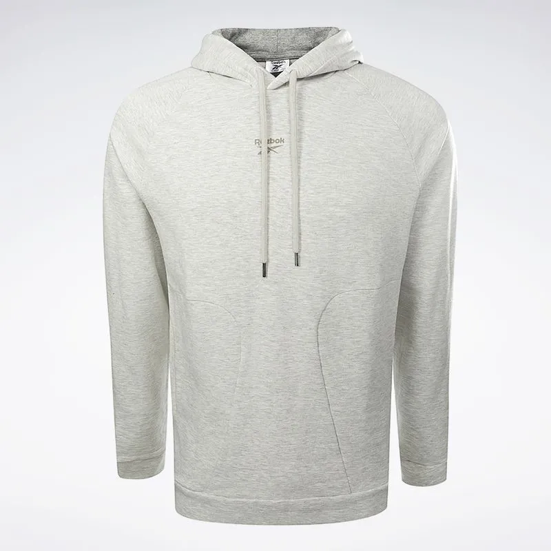 Blusa Reebok Young Com Capuz Masculina Cinza - M