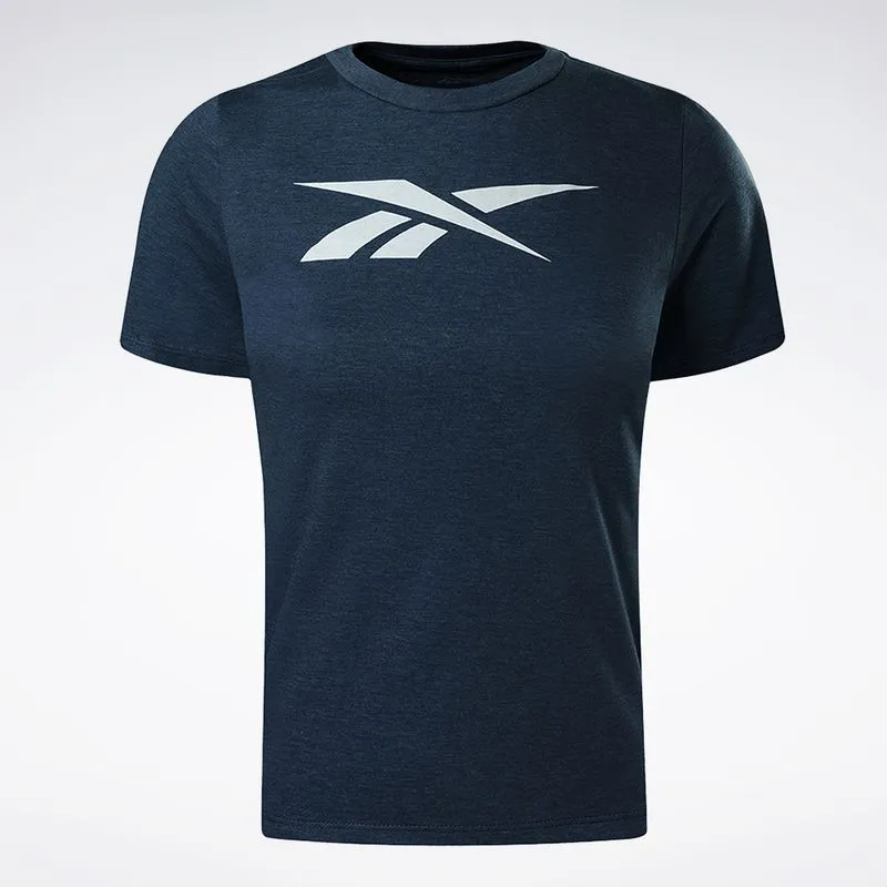 Camiseta Reebok Big Vector Feminina Marinho - P