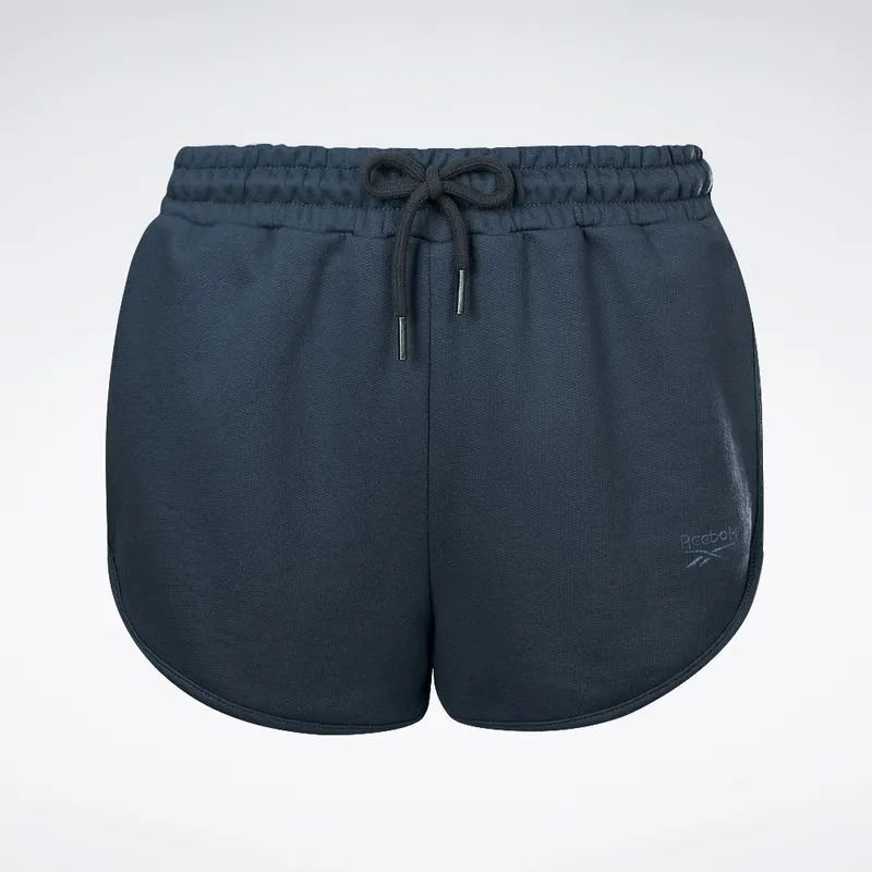 Short Reebok Logo Feminino Azul - GG