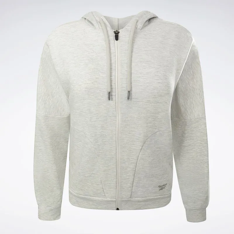 Jaqueta Reebok Young Feminina Cinza claro - GG