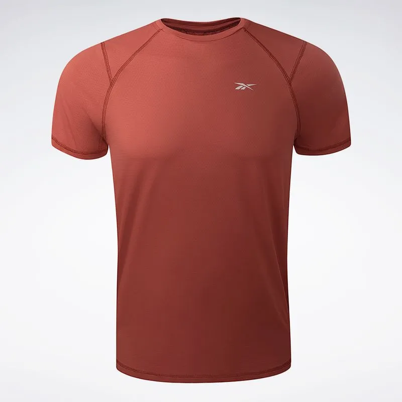 Camiseta Reebok Manga Curta Impact Masculina Marsala - G