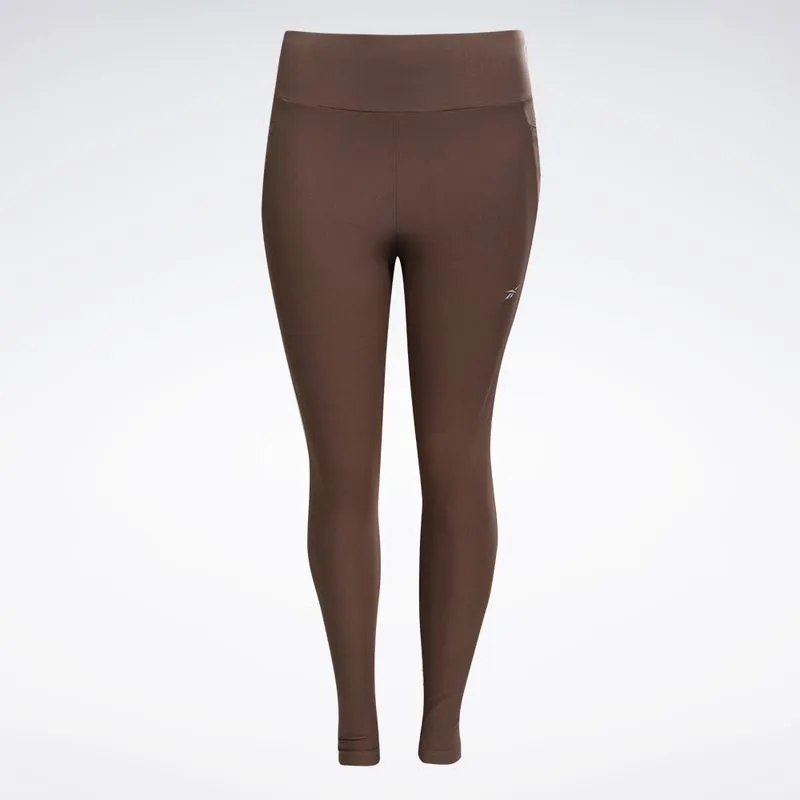 Calça Reebok Legging Dynamic 25 Feminino Marrom - GG