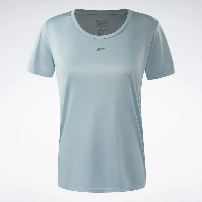 Camiseta Reebok Functional Feminina Azul - G
