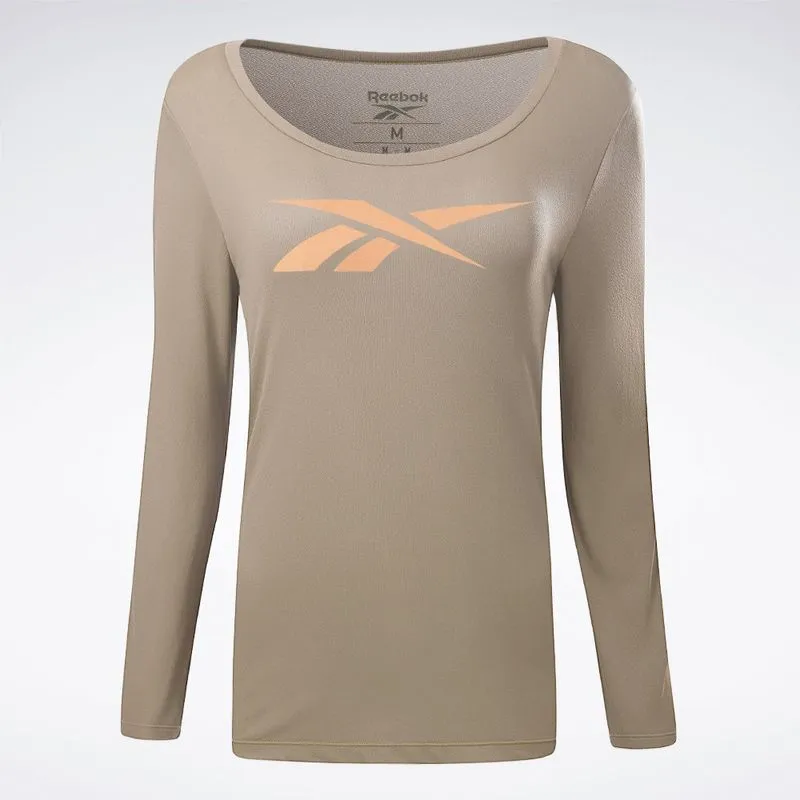 Camiseta Reebok Utility Feminina Bege - G
