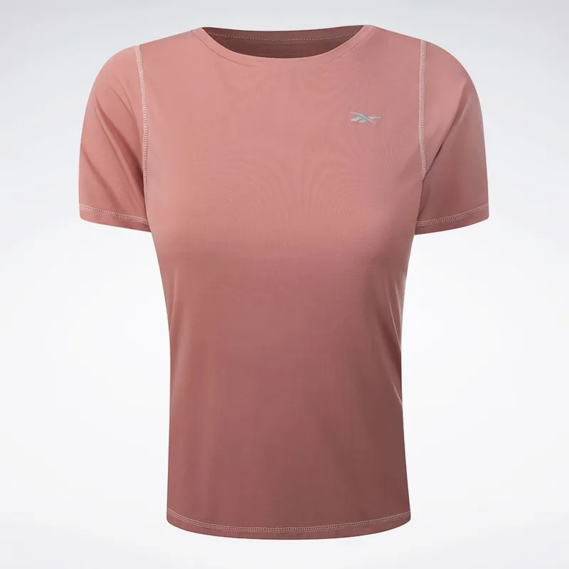 Camiseta Reebok Agile Feminina Marsala - M