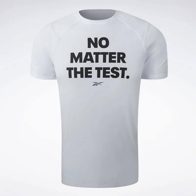 Camiseta Reebok Manga Curta Energy Print Masculina Branco - G