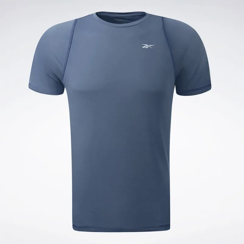 Camiseta Reebok Agile Raglan Masculina Azul - G