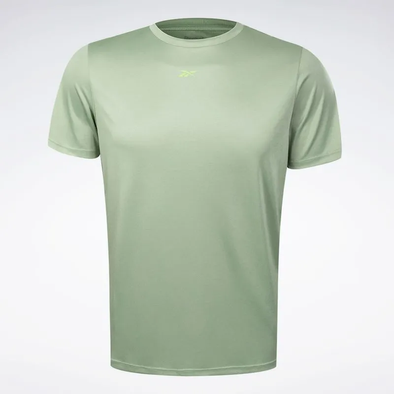 Camiseta Reebok Functional Print Masculina Verde - M