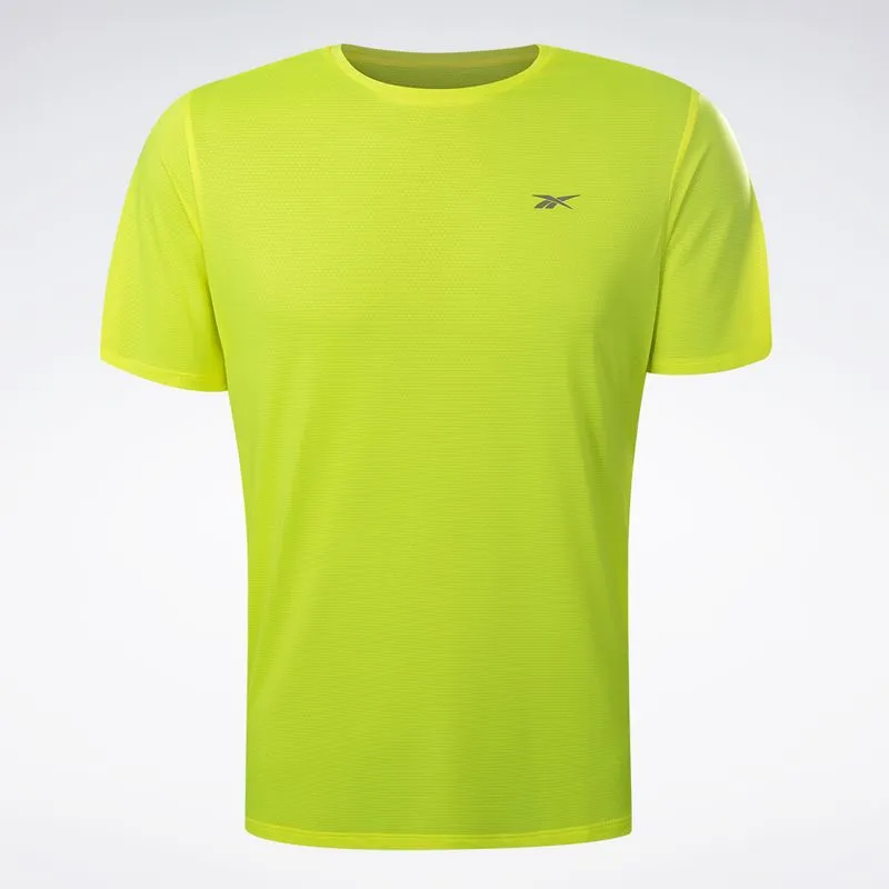 Camiseta Reebok Manga Curta Workout Masculina Amarelo - G