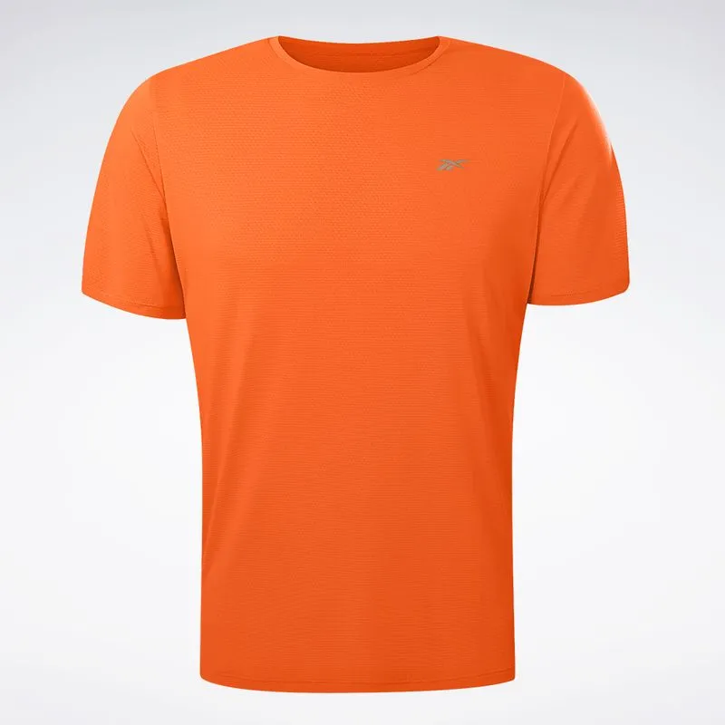 Camiseta Reebok Manga Curta Workout Masculina Laranja - GG