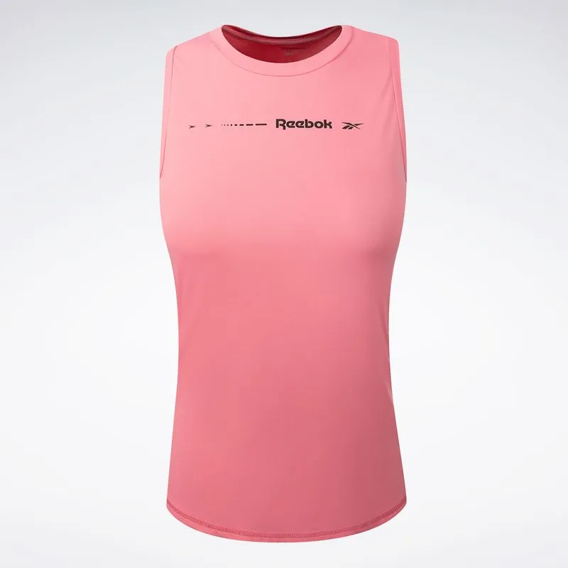 Regata Reebok Active Print Feminina Rosa - GG