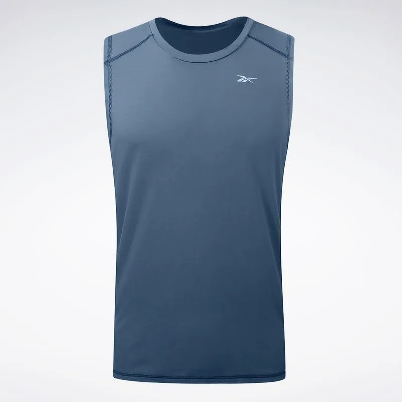 Regata Reebok Agile Masculina Azul - M