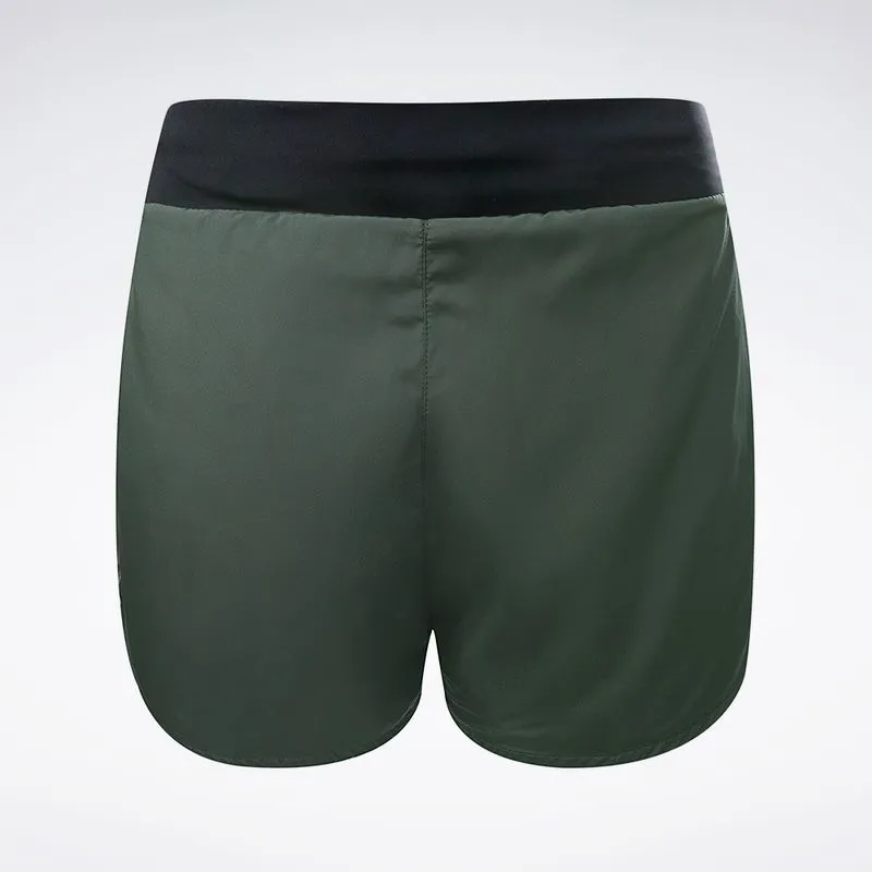 Short Reebok Agile 2N1 Feminino Verde - P