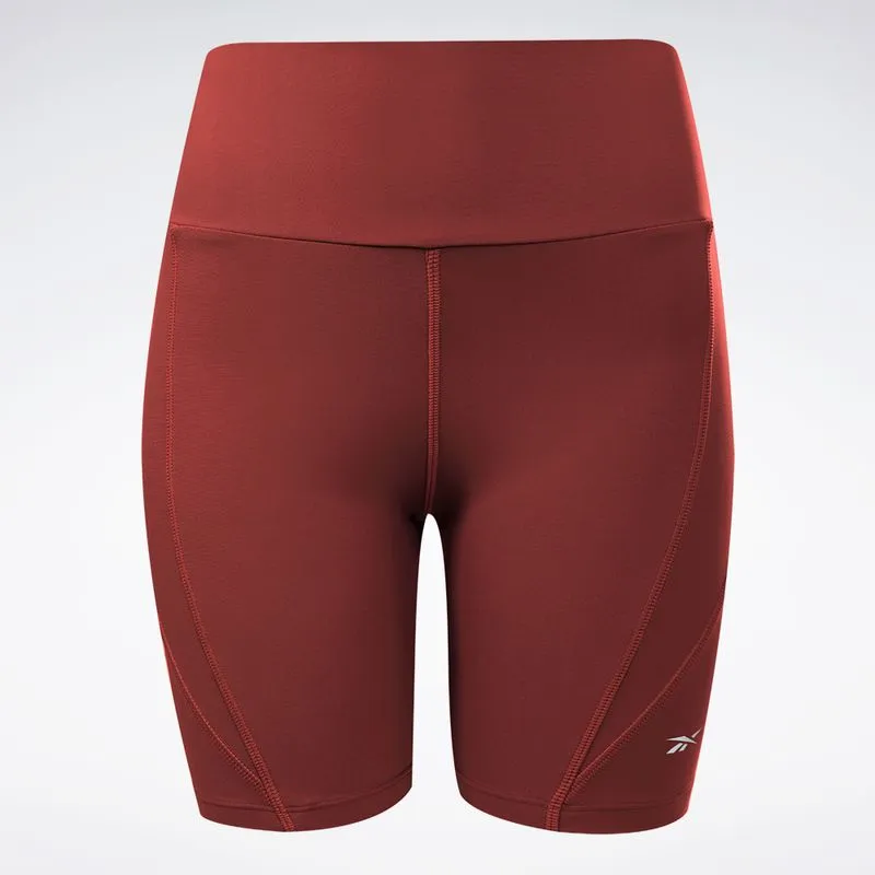 Short Reebok Agile Tightc Feminino Marsala - M