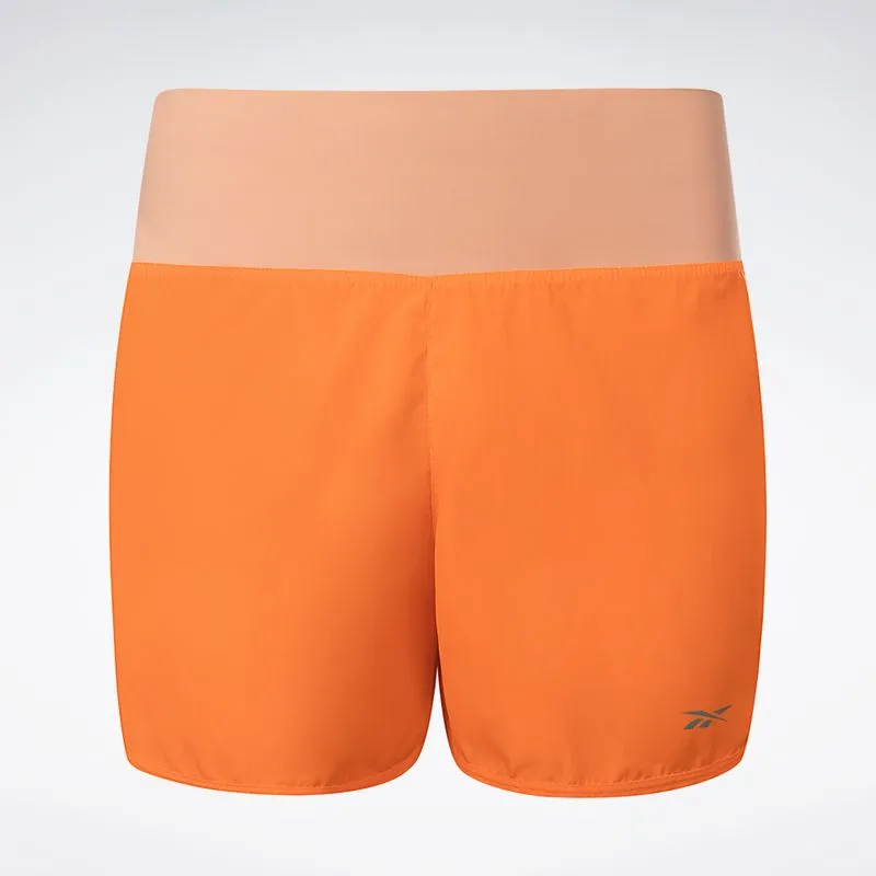 Short Reebok Dynamic 4 Feminino Laranja - GG
