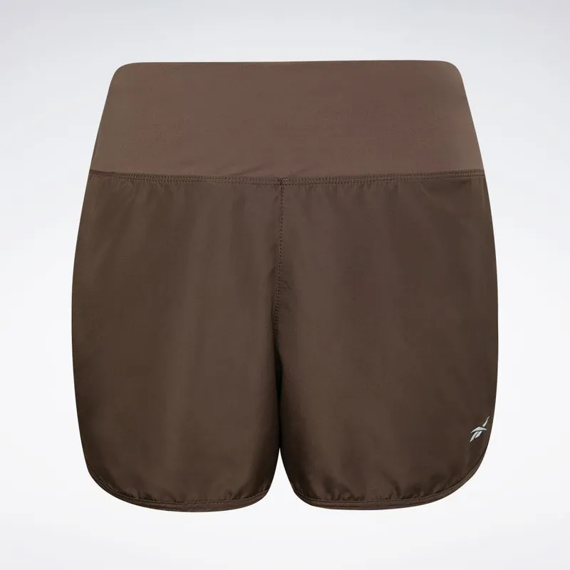 Short Reebok Dynamic 4 Feminino Marrom - GG