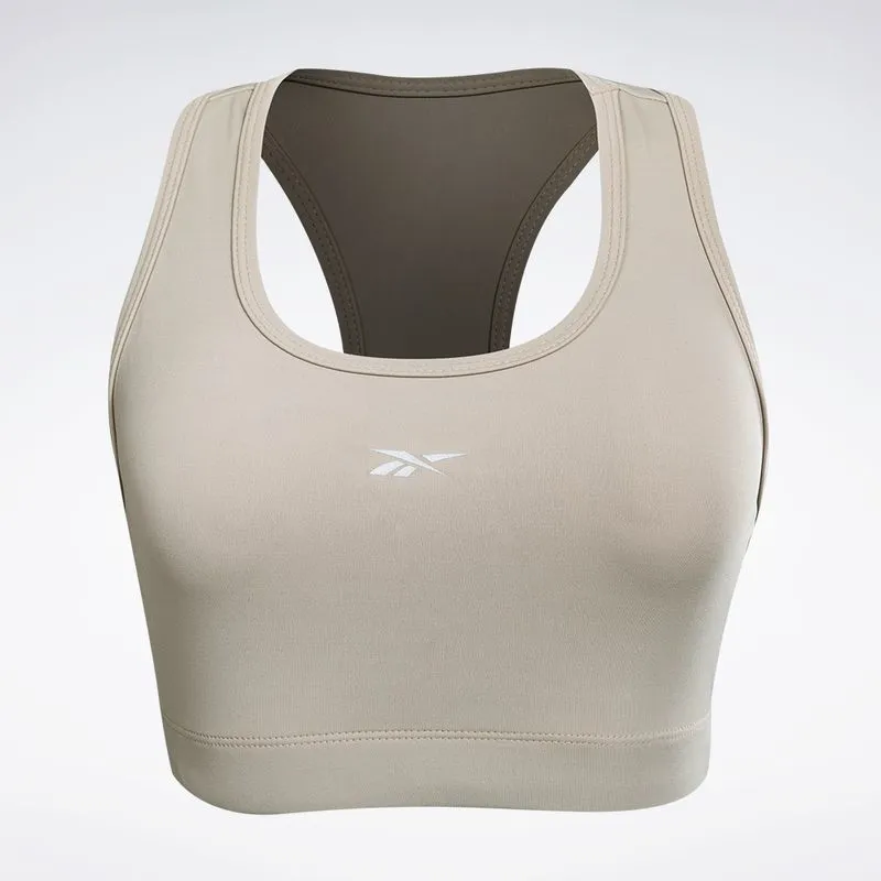 Top Reebok Impact Ath Feminino Bege - M