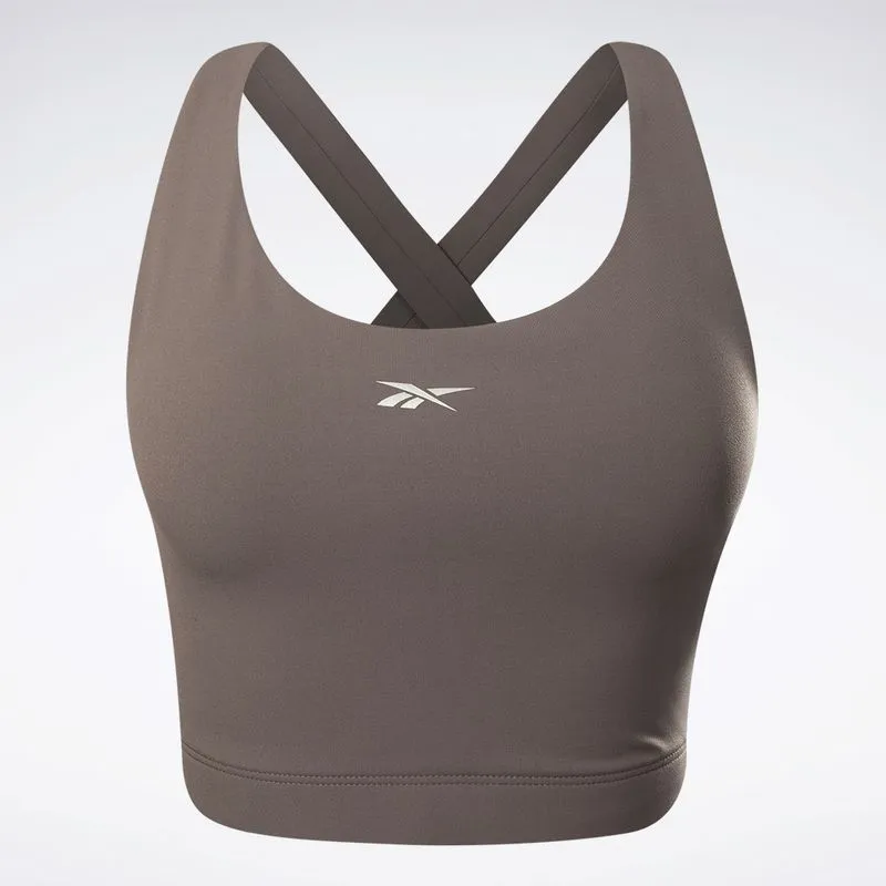Top Reebok Agile Feminino Lilás - G