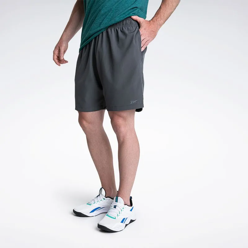 Short Reebok 7 Train Masculino Cinza - P