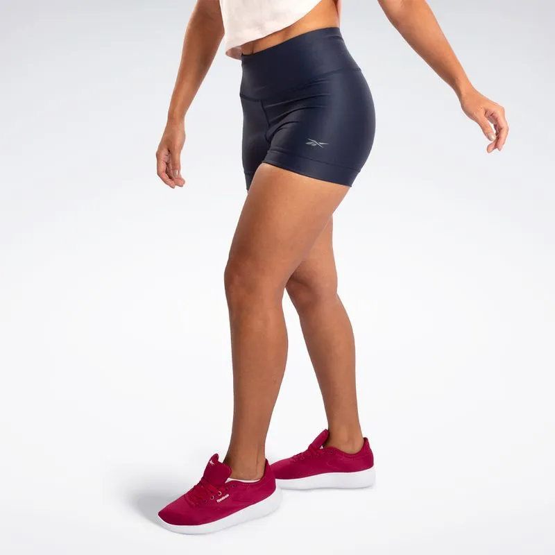Short Reebok Train Compressão Feminino Marinho - G