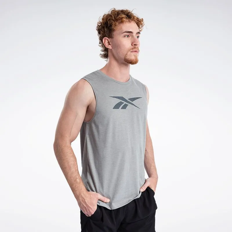Regata Reebok Train Masculina Cinza claro - GG