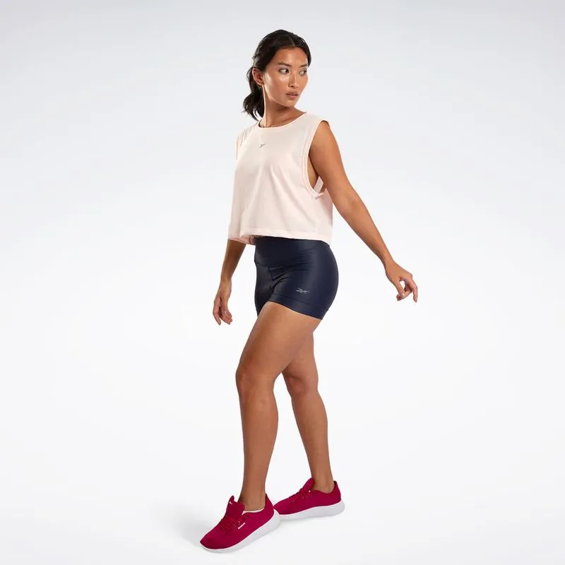 Regata Reebok Train Cropped Feminina Rosa - M
