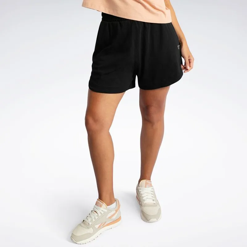 Short Reebok Logo Feminino Preto - G
