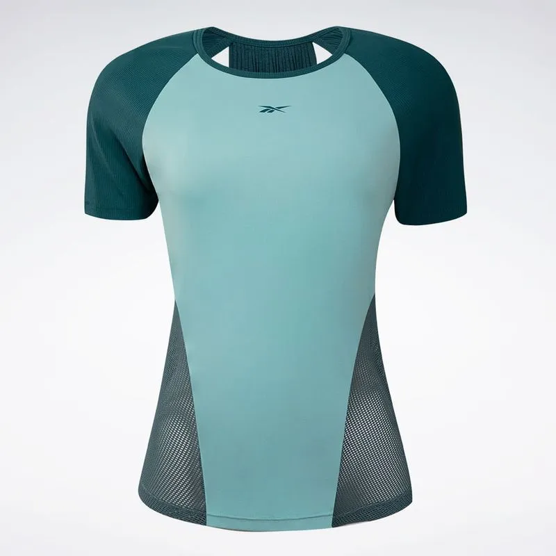 Camiseta Reebok Beach Tennis Mix Feminina Verde Claro - G