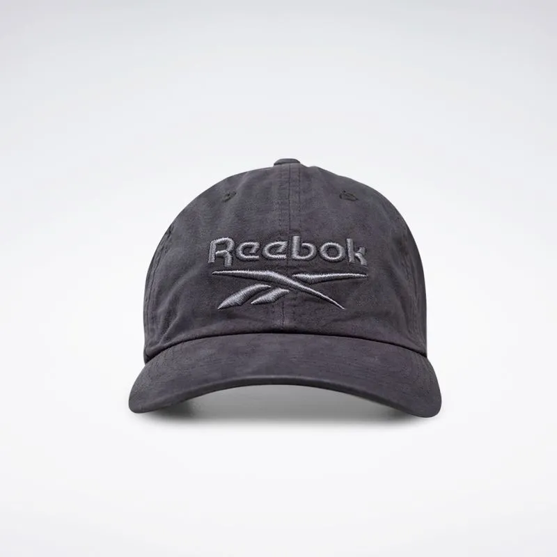 Boné Reebok Lockup Estonado Unissex Cinza - U