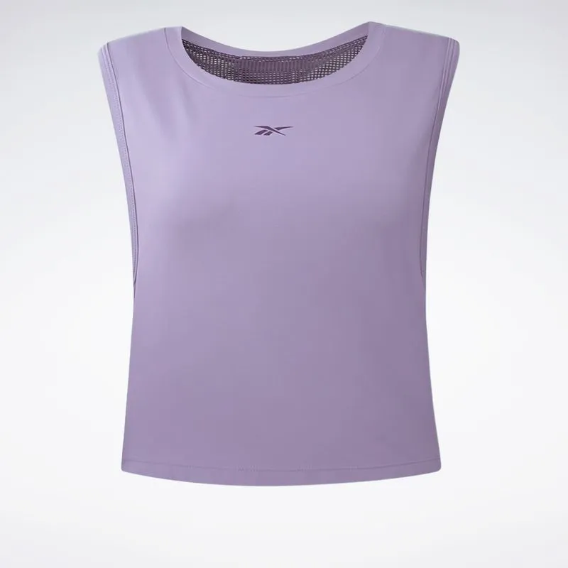Cropped Reebok Beach Tennis Mix Feminino Lilás - P