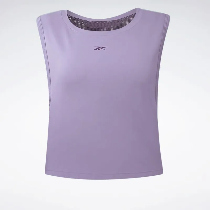 Cropped Reebok Beach Tennis Mix Feminino Lilás - M