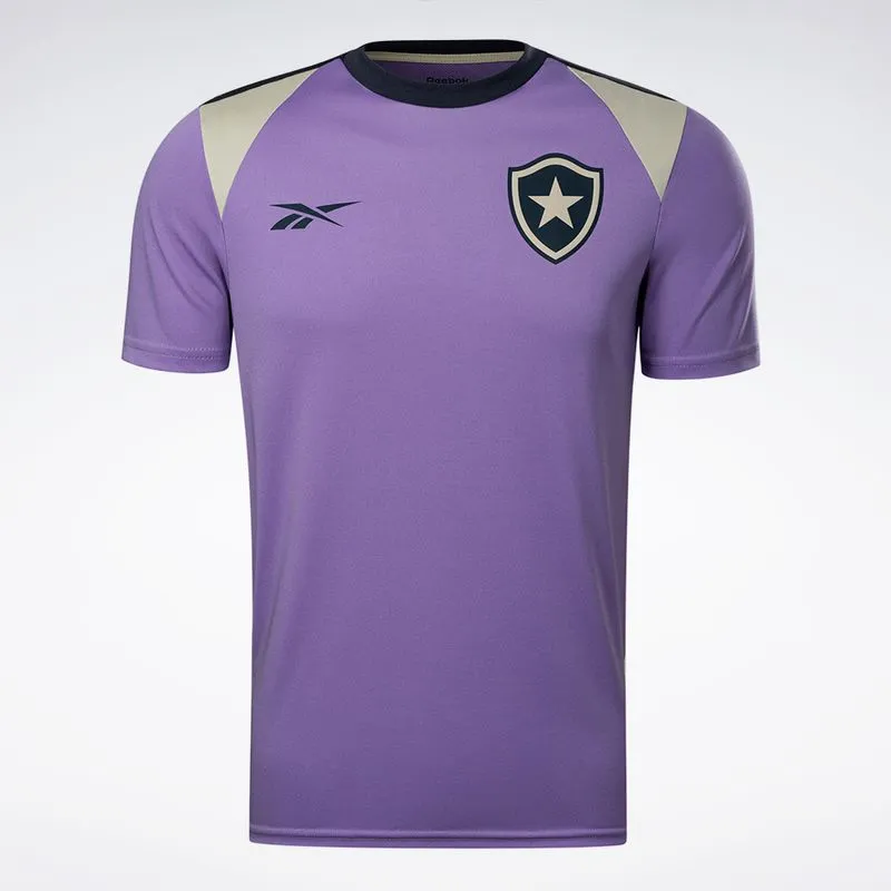 Camisa Reebok Treino Jogador Botafogo Masculina 25/26 Lilas - 2GG