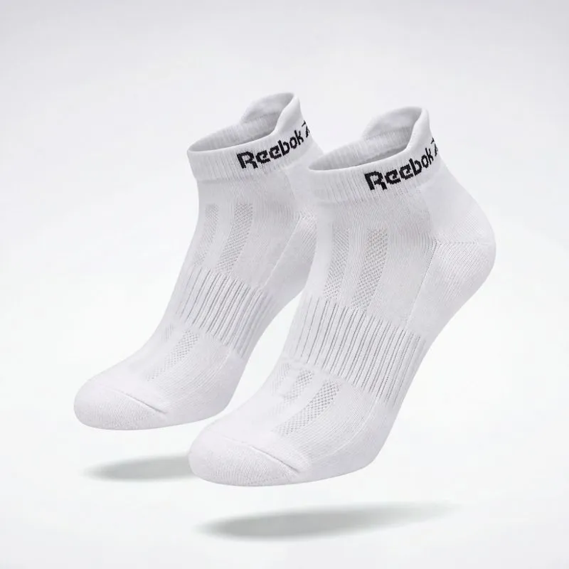 Meia Reebok Training 3K invisível PA Unissex Branco - G