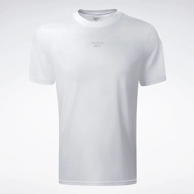 Camiseta Reebok Small Logo Masculina Branco - P