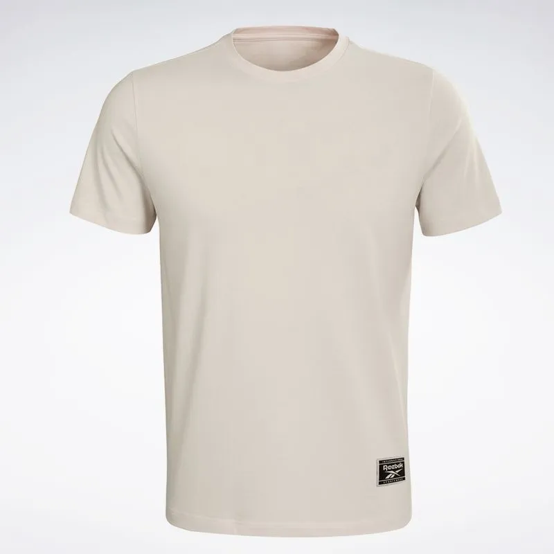 Camiseta Reebok Athlete Masculina Bege - M