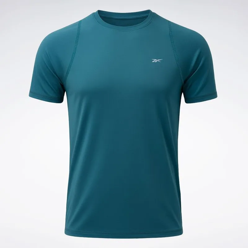 Camiseta Reebok Agile Raglan Masculina Azul - G