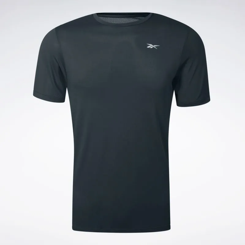 Camiseta Reebok Dynamic MC Print Masculina Cinza - GG