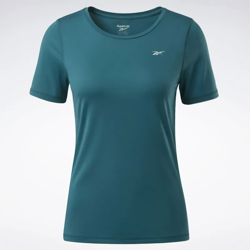 Camiseta Reebok Agile Raglan Feminina Azul - M
