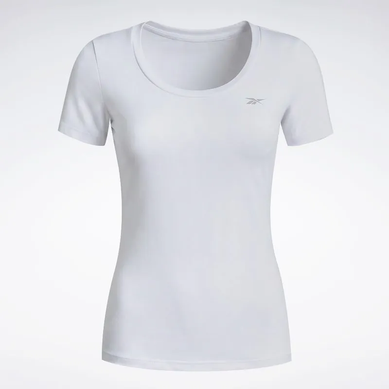 Camiseta Reebok Agile Feminina Branco - G
