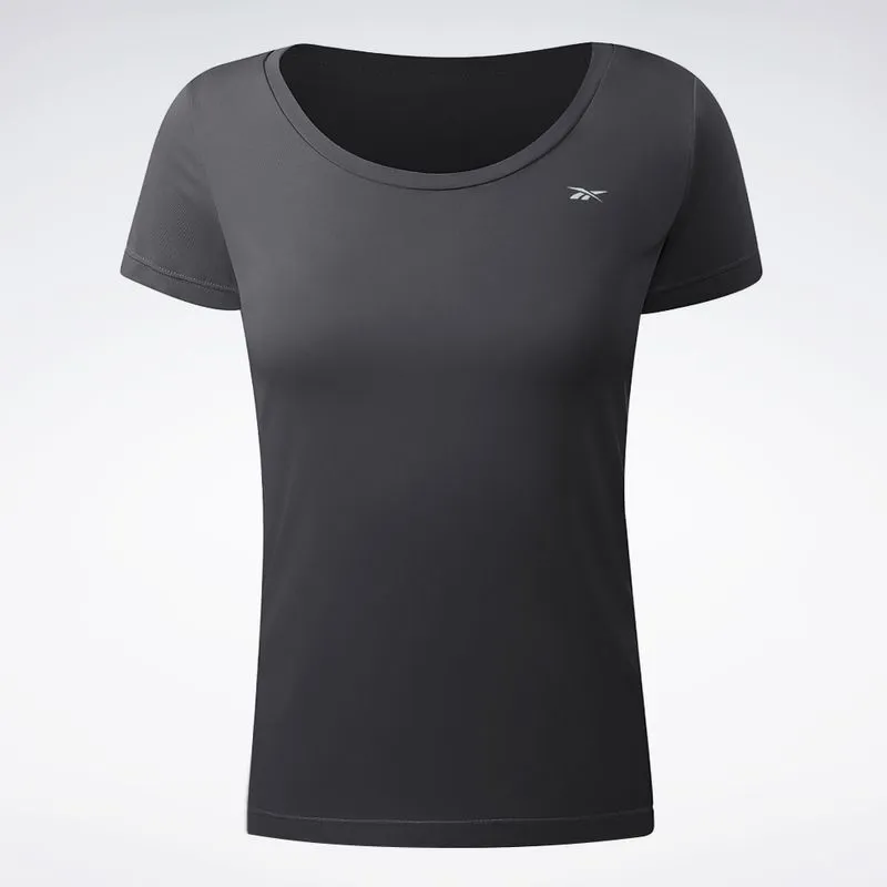 Camiseta Reebok Agile Feminina Cinza - G
