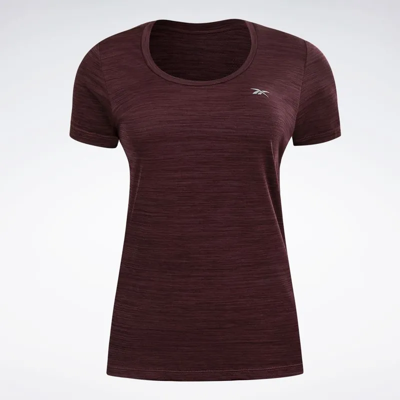 Camiseta Reebok Race Feminina Vinho - P
