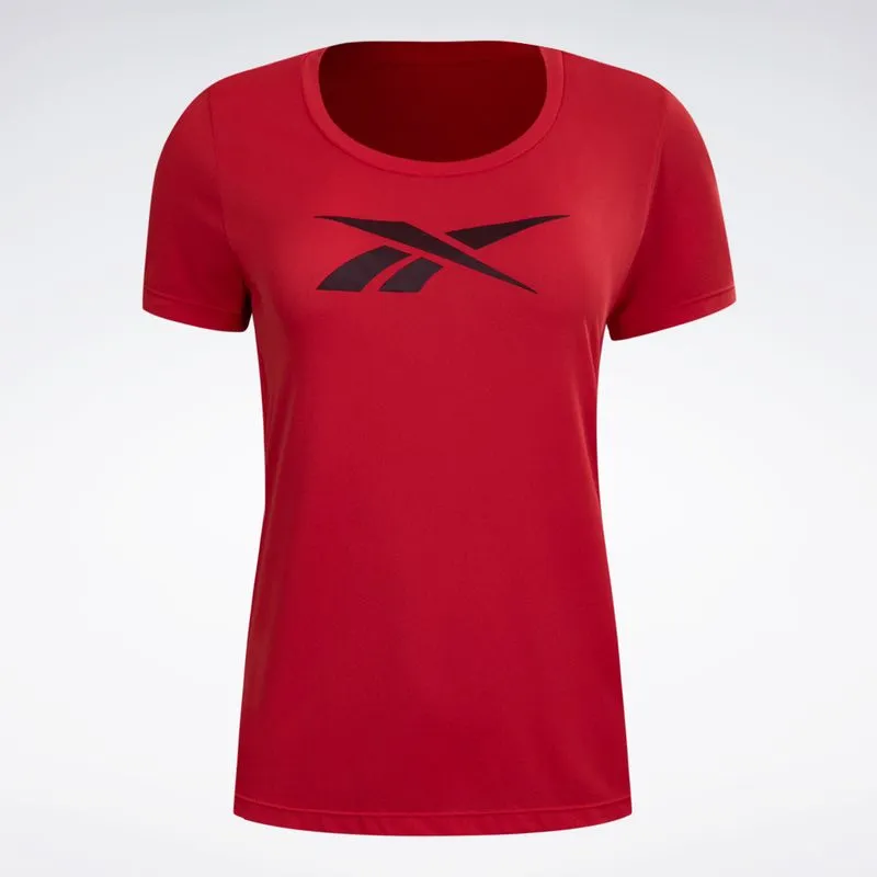 Camiseta Reebok Utility Feminina Vermelho - GG