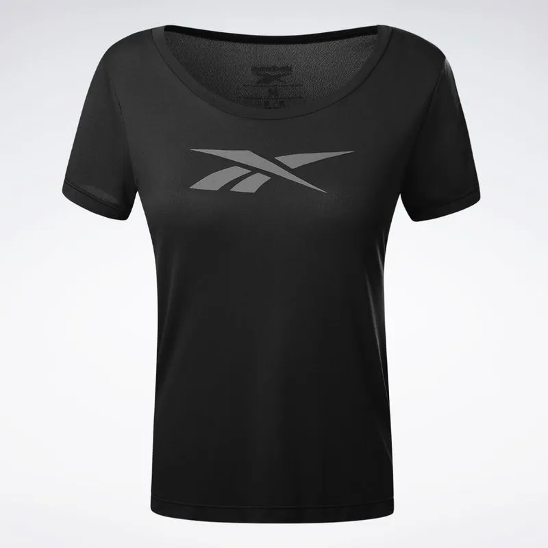 Camiseta Reebok Utility Feminina Preto - P