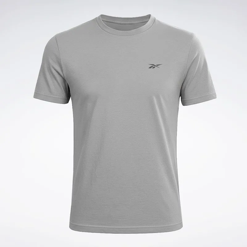 Camiseta Reebok Train II Masculina Cinza claro - P