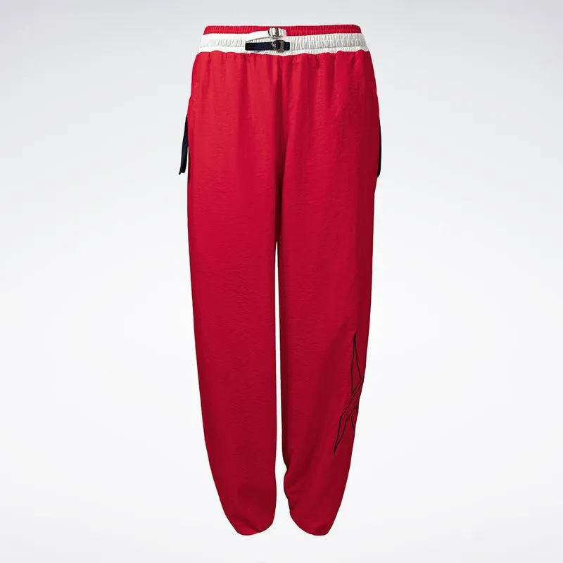 Calça Reebok Retro RBK+NV Feminina Vermelho - M