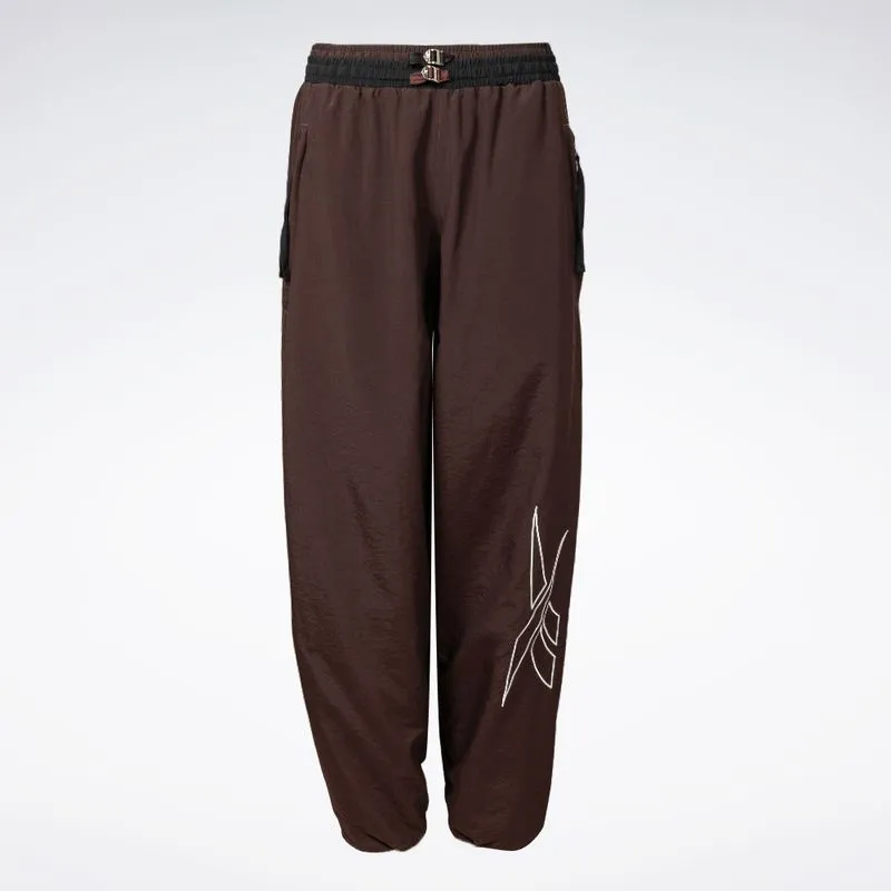 Calça Reebok Retro RBK+NV Feminina Marrom - GG